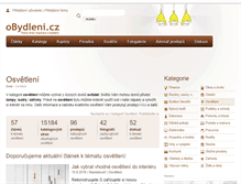 Tablet Screenshot of osvetleni.obydleni.cz